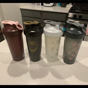 Pack of 4 Blender Bottles - special edition
